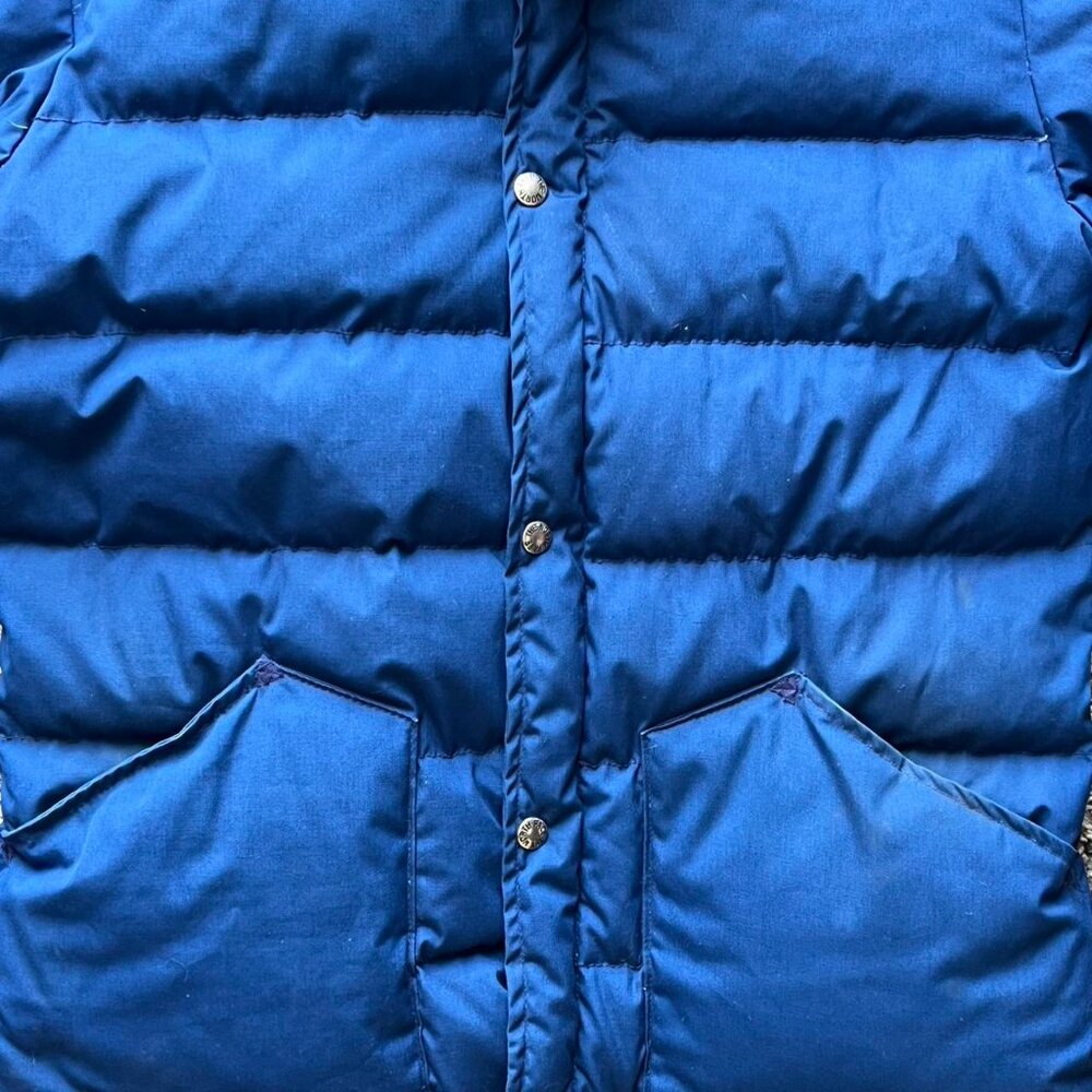 The North Face Blue Puffer Jacket Mens L Outdoors Gorpcore Winter Skiing Coat - Picture 3 of 8